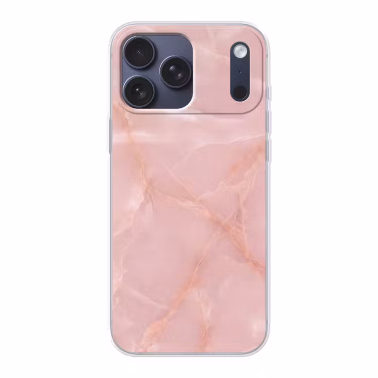 Telefoonhoesje Softcase - Textuur - Roze - Patroon — 1