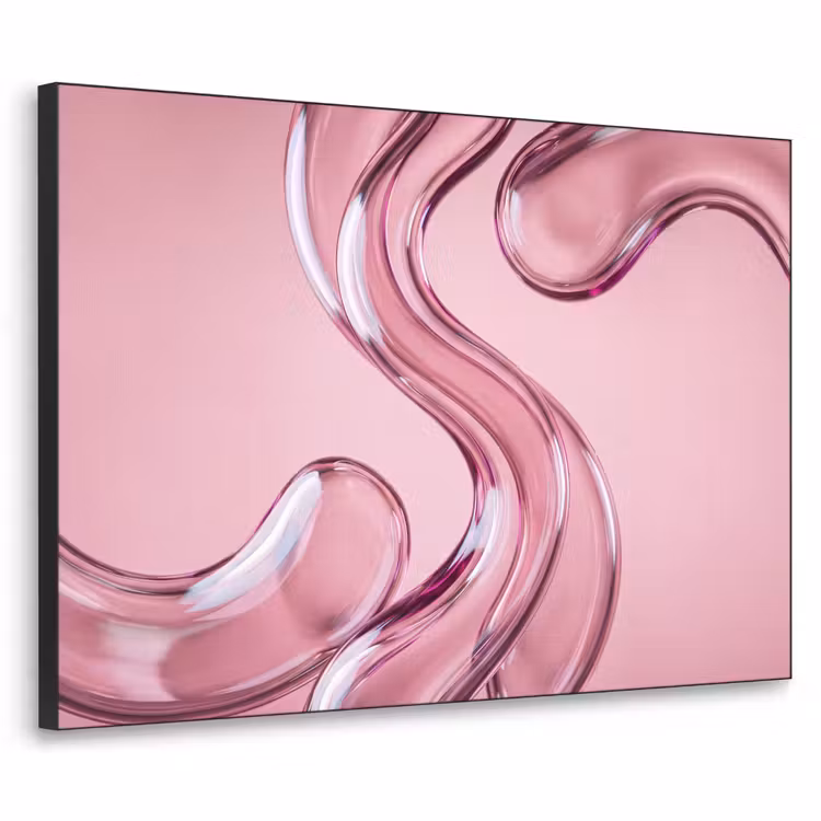 Art Frame - Vorm - Abstract - Roze — 1