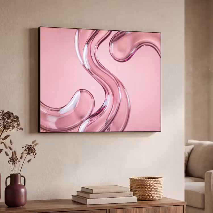 Art Frame - Vorm - Abstract - Roze — 7