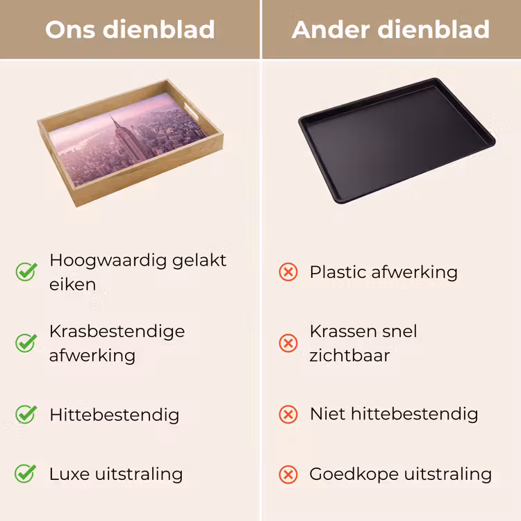 Dienblad - Stad - Gebouw - Roze — 3