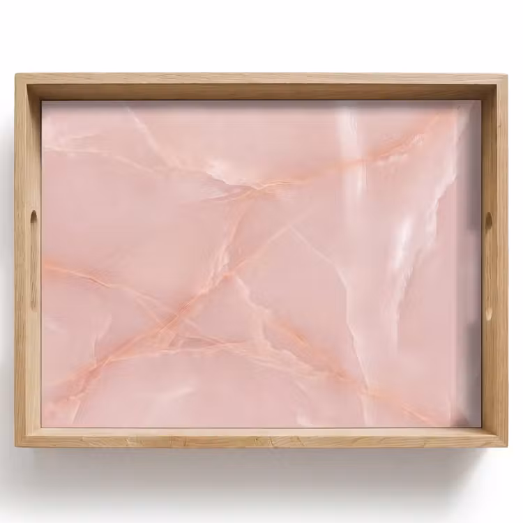 Dienblad - Textuur - Roze - Patroon — 1