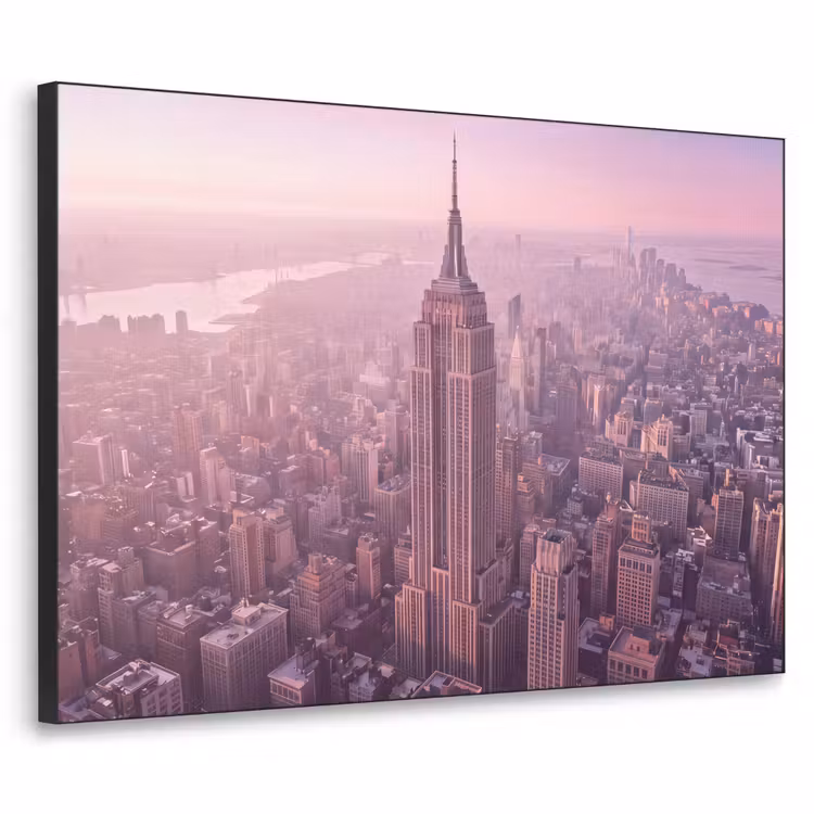 Art Frame - Stad - Gebouw - Roze — 1