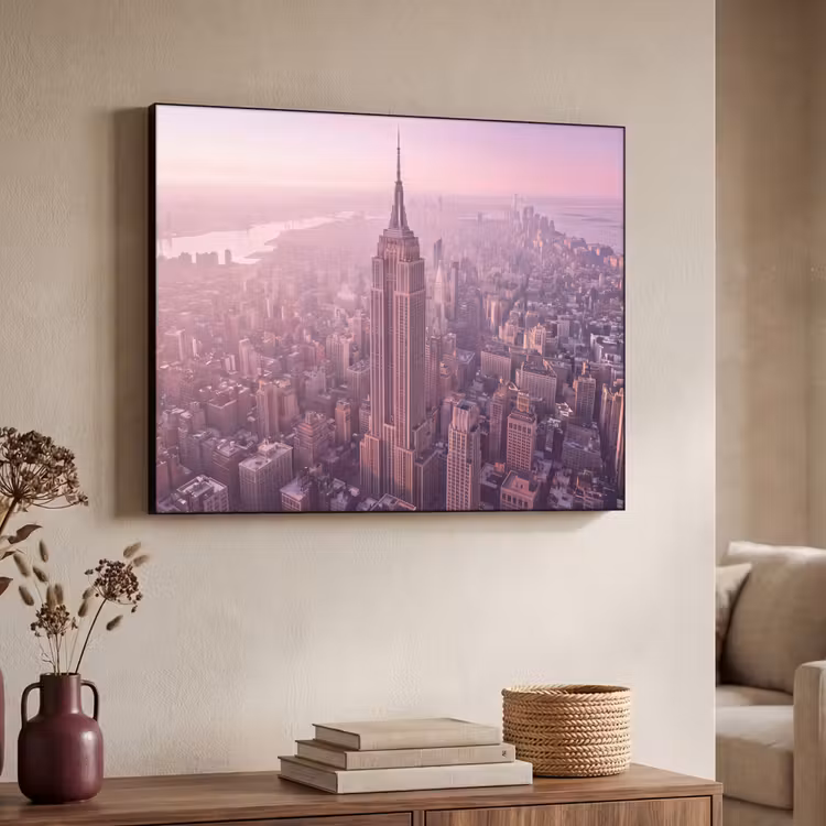 Art Frame - Stad - Gebouw - Roze — 7