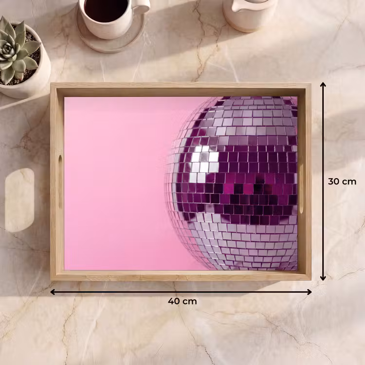 Dienblad - Spiegelbal - Zilver - Modern — 9