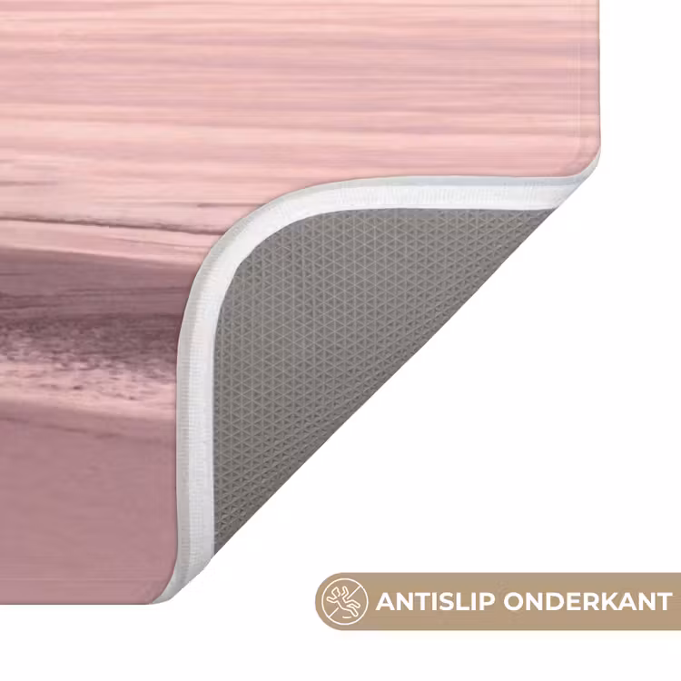 Wc Mat - Roze zonsondergang - Strand — 4