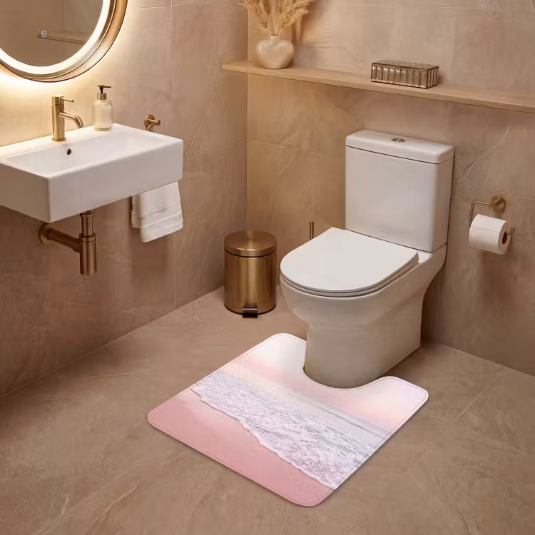 Wc Mat - Water - Golven - Natuur — 3