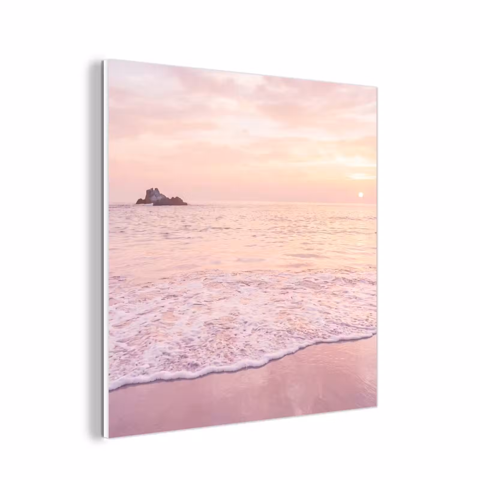 Forex - Strand - Zonsondergang - Roze — 1