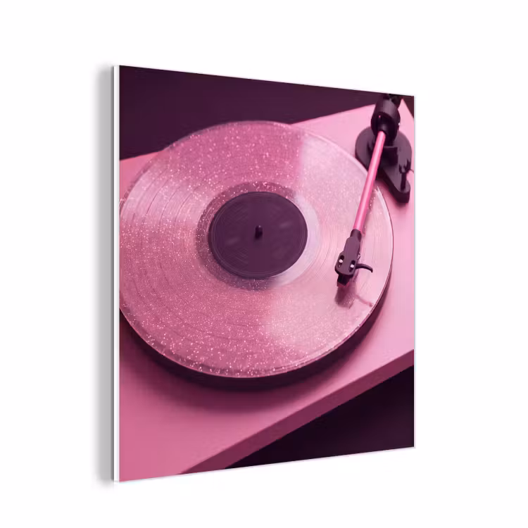 Forex - Platenspeler - Roze - Muziek — 1