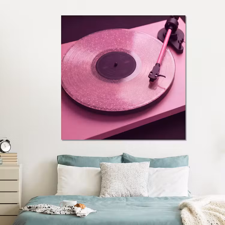 Forex - Platenspeler - Roze - Muziek — 2