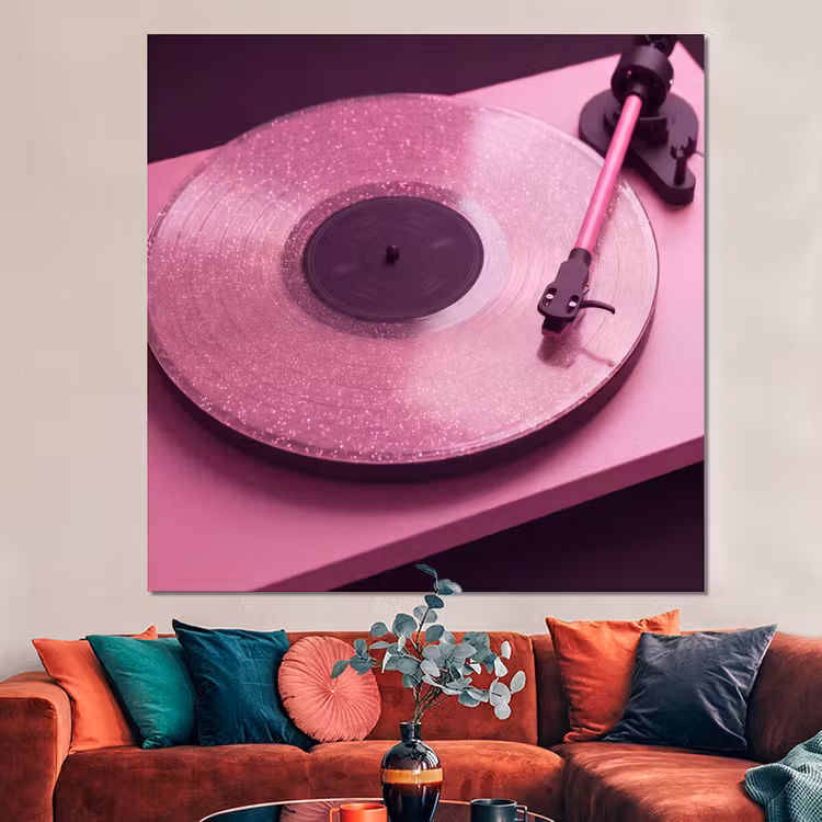 Forex - Platenspeler - Roze - Muziek — 3