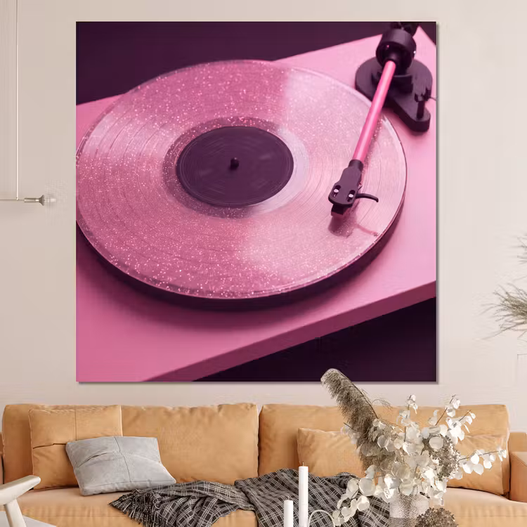 Forex - Platenspeler - Roze - Muziek — 4