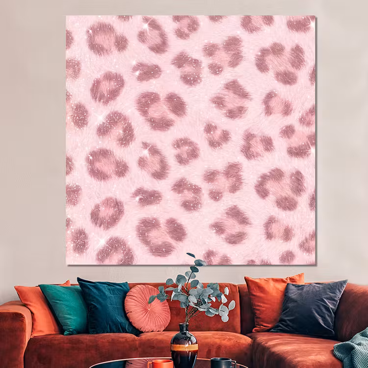 Forex - Roze dierenprint - Glitter — 3