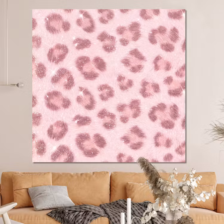 Forex - Roze dierenprint - Glitter — 4