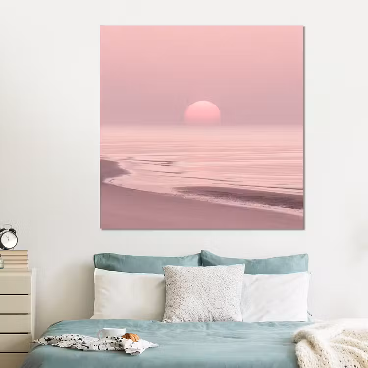 Forex - Roze zonsondergang - Strand — 2