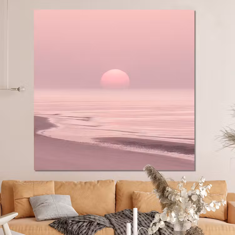 Forex - Roze zonsondergang - Strand — 4