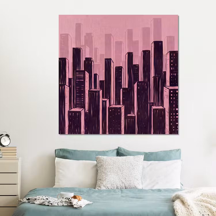 Forex - Stad - Abstract - Roze — 2