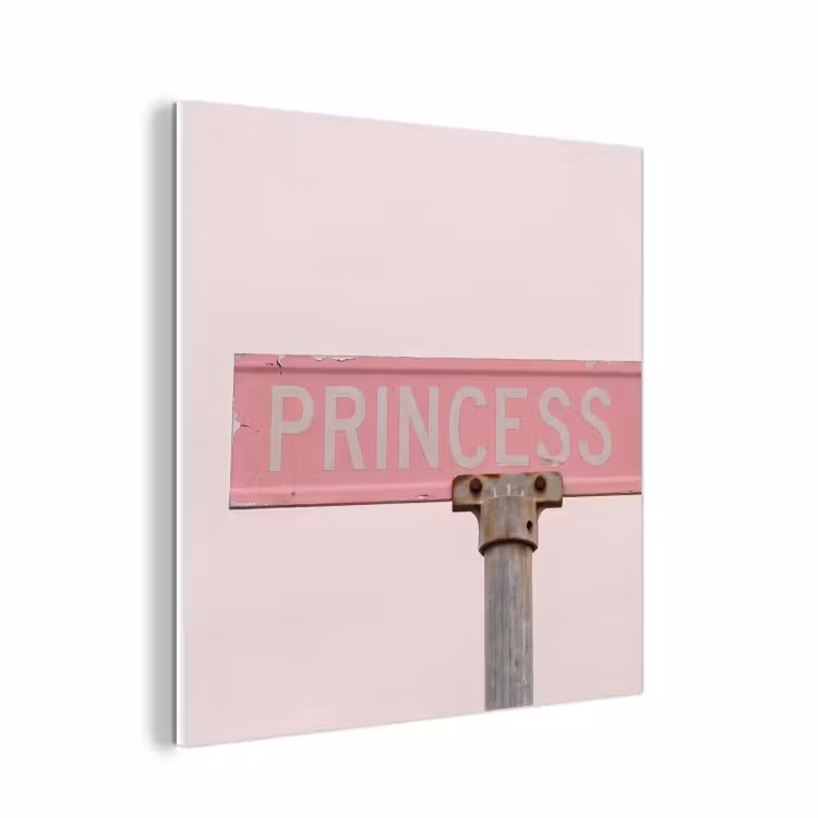 Forex - Roze straatnaambord - Stad — 1