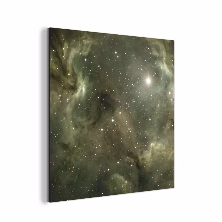 Aluminium schilderij - Nevel - Sterren - Ruimte — 1