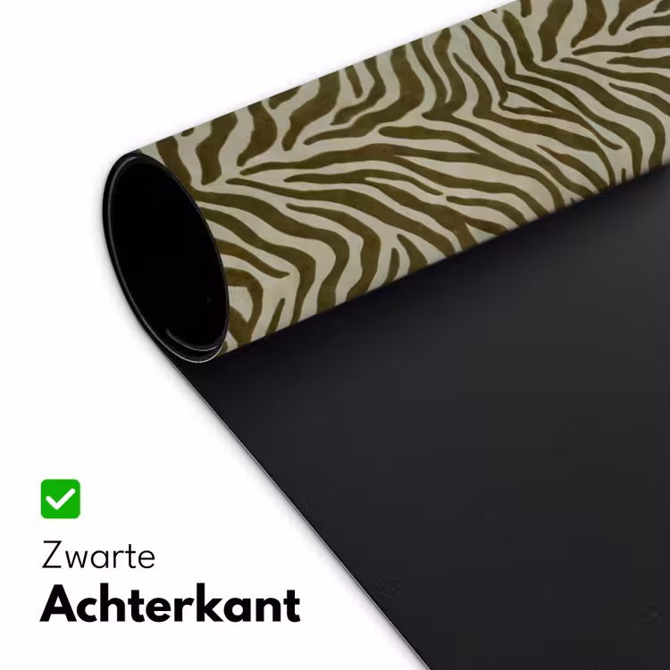 Bureau onderlegger - Zebramotief - Groen - Modern — 5