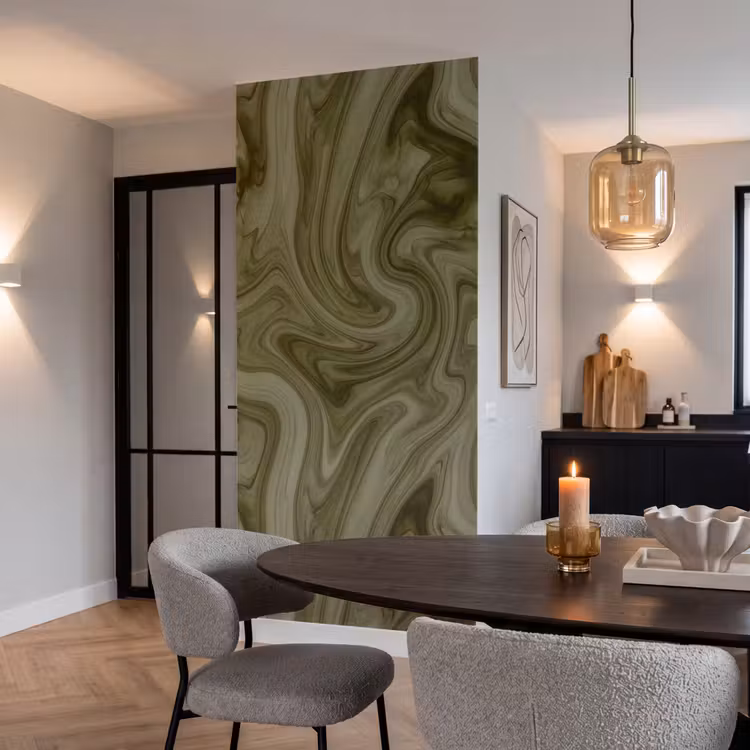 Behang - Abstract - Groen - Modern — 5