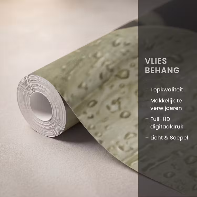 Behang - Groene bladeren - Natuur β 3