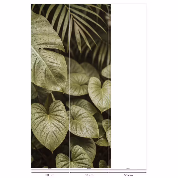 Behang - Groene bladeren - Natuur β 6