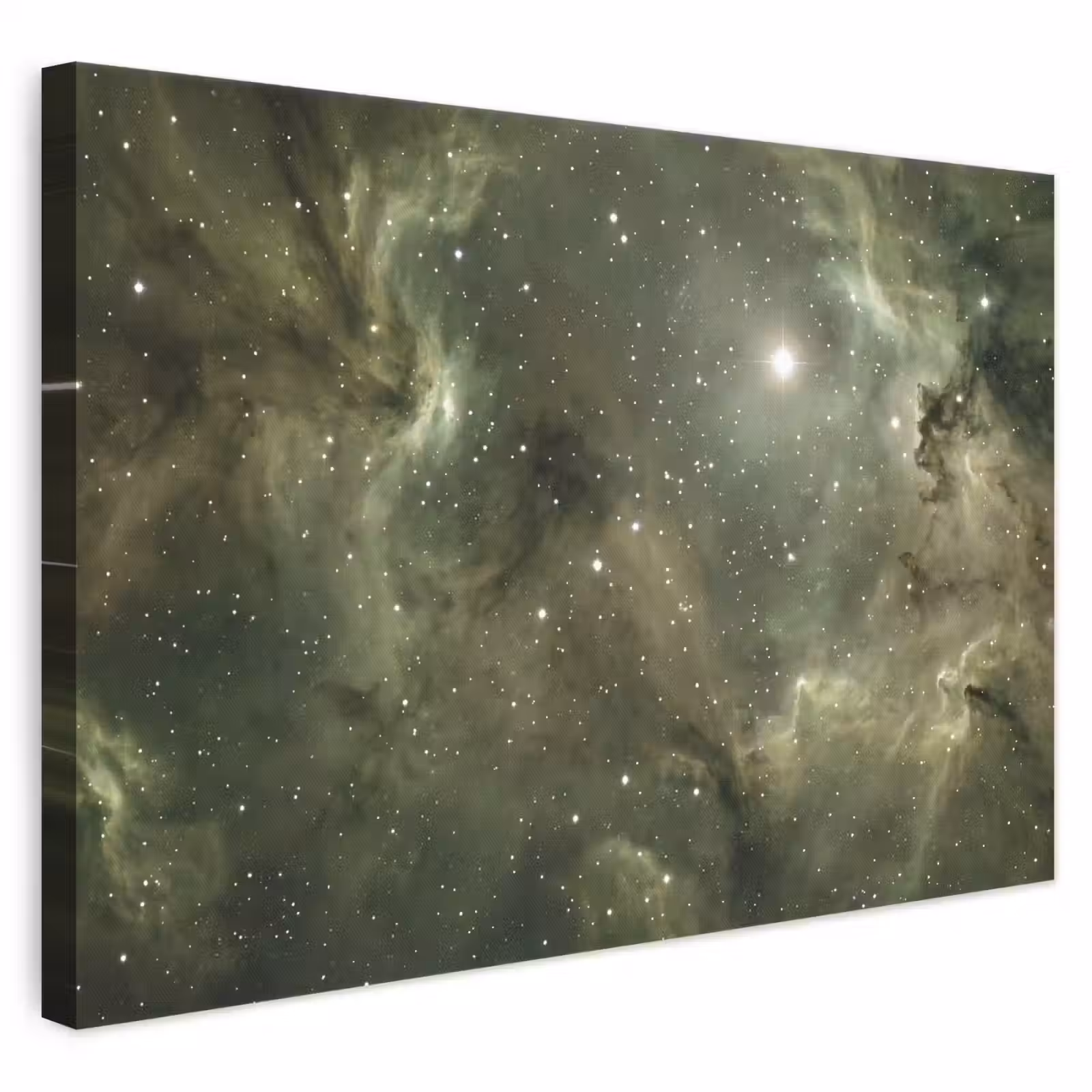 Canvas schilderij - Nevel - Sterren - Ruimte — 1
