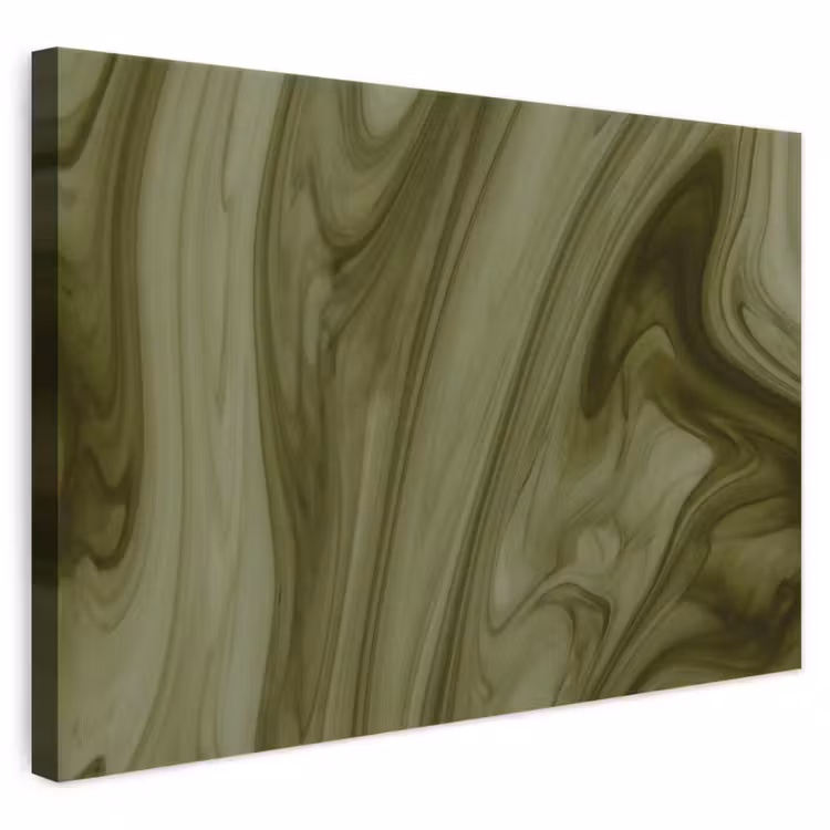 Canvas schilderij - Abstract - Groen - Modern — 1
