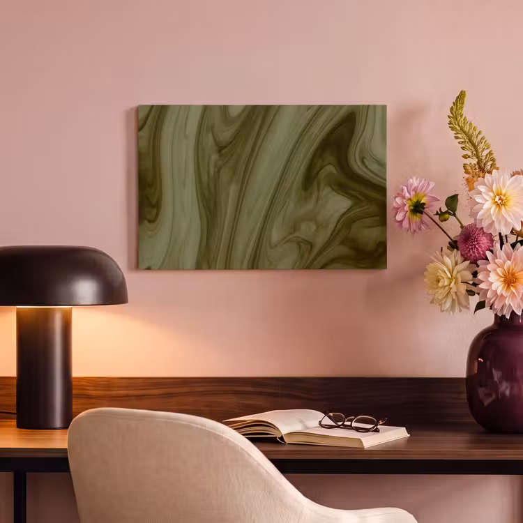 Canvas schilderij - Abstract - Groen - Modern — 6