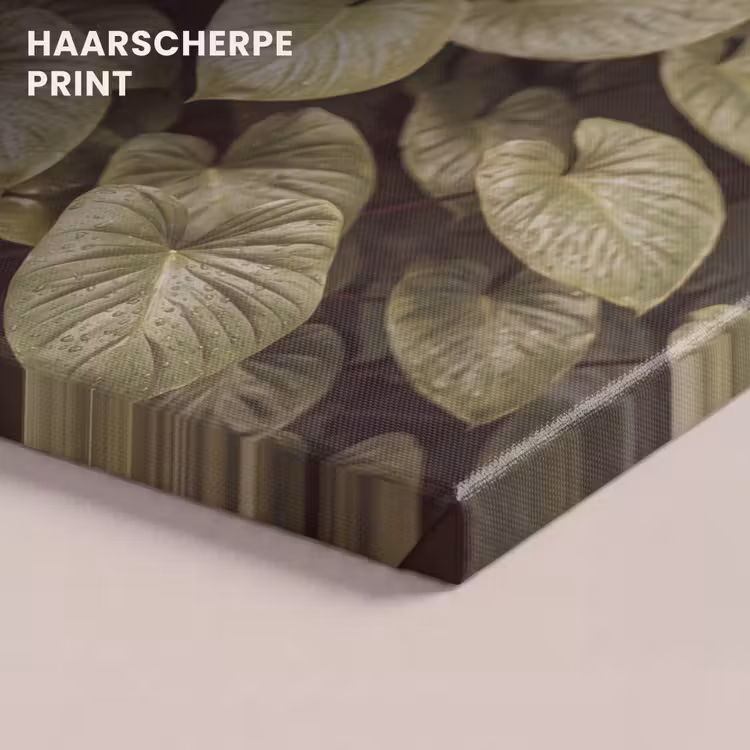 Canvas schilderij - Groene bladeren - Natuur — 5