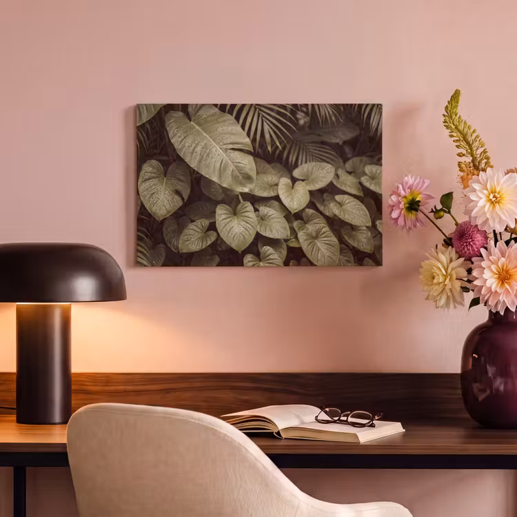 Canvas schilderij - Groene bladeren - Natuur — 6