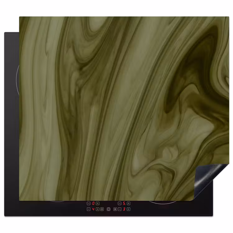 Inductie beschermer - Abstract - Groen - Modern — 1