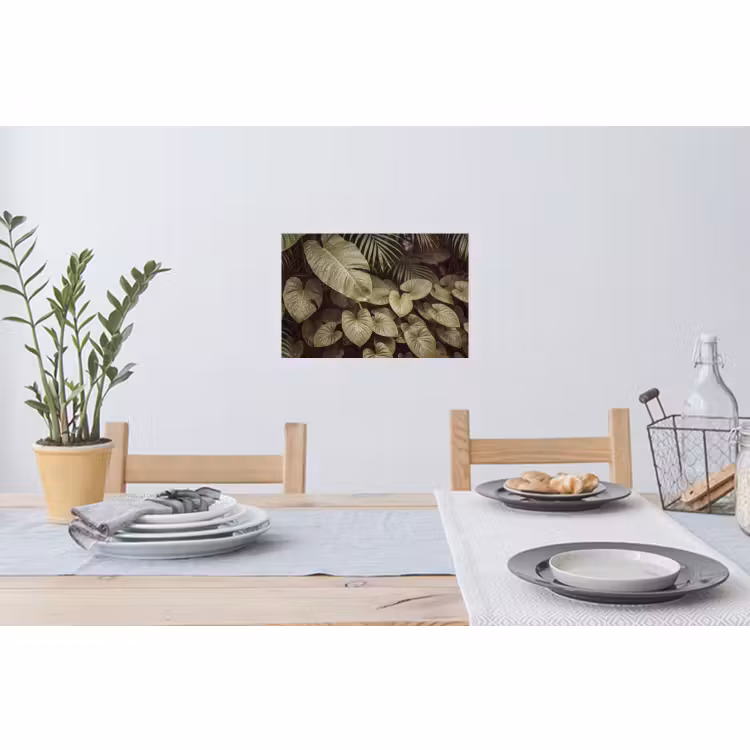 Muursticker - Groene bladeren - Natuur — 3