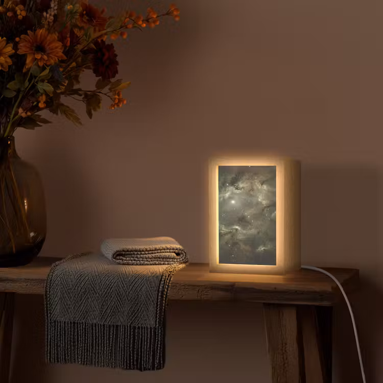 Gepersonaliseerde Lightbox - Nevel - Sterren - Ruimte — 3