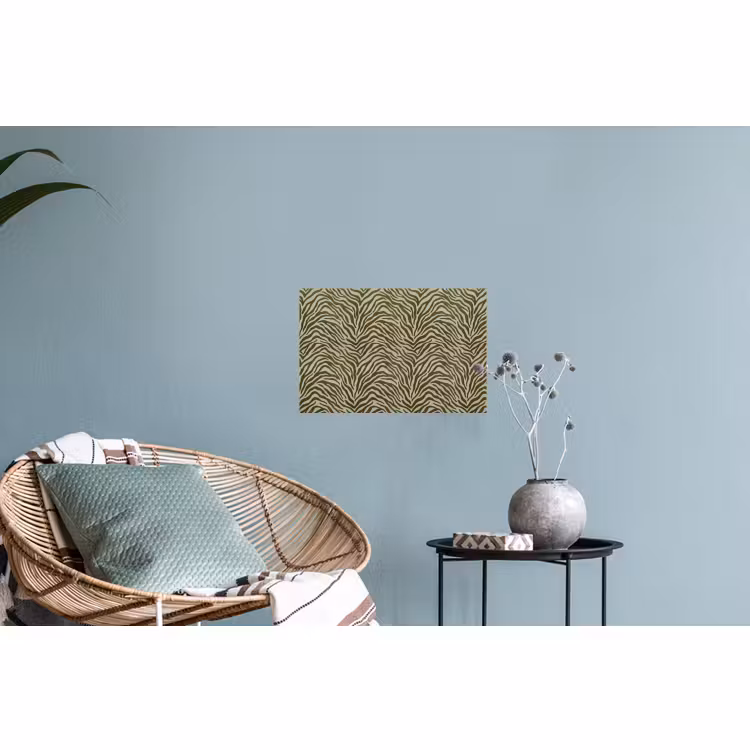 Muursticker - Zebramotief - Groen - Modern — 4