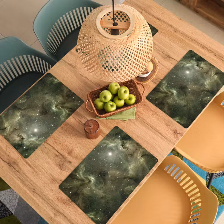 Placemat - 6 stuks - Nevel - Sterren - Ruimte — 4
