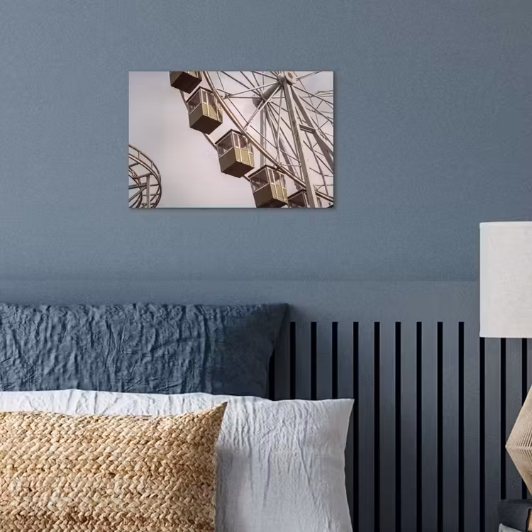 Poster - Reuzenrad - Attractie - Groen — 3
