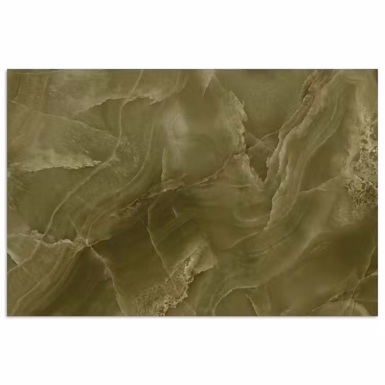Poster - Marmer - Groen - Abstract — 1