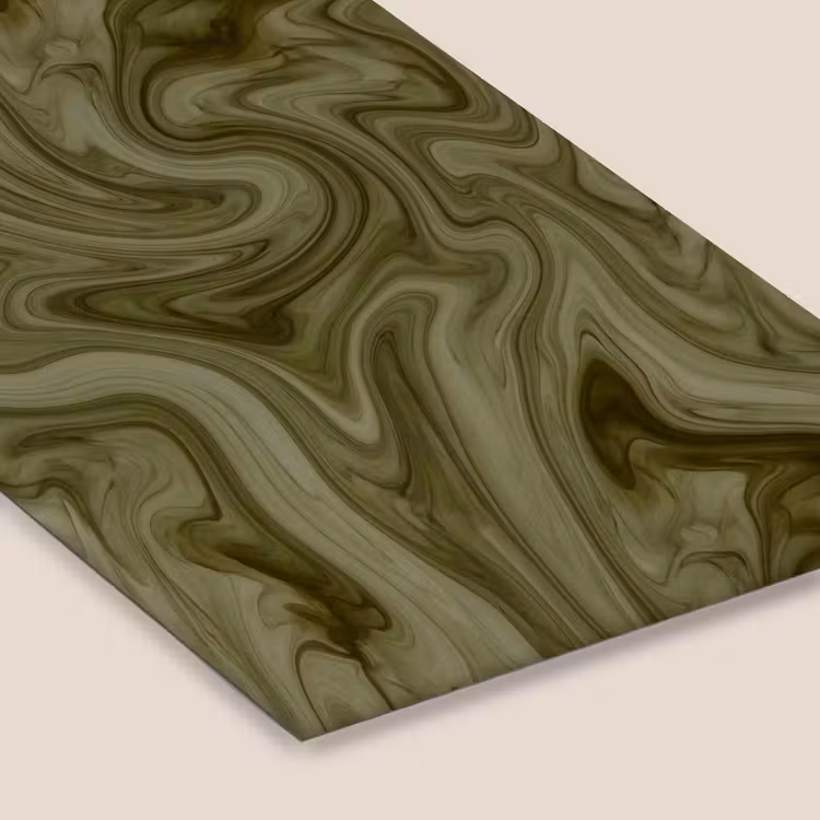 Poster met lijst - Abstract - Groen - Modern — 7