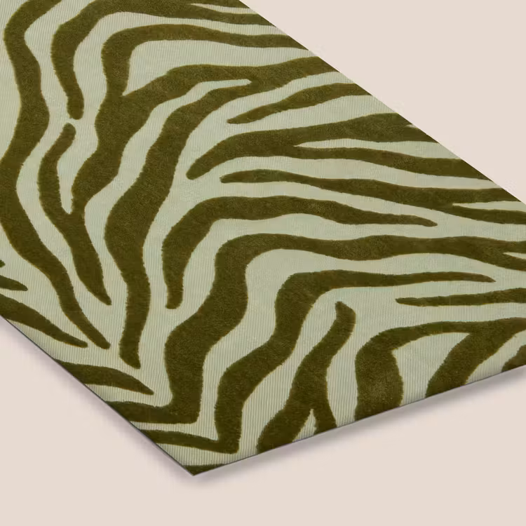 Poster met lijst - Zebramotief - Groen - Modern — 7