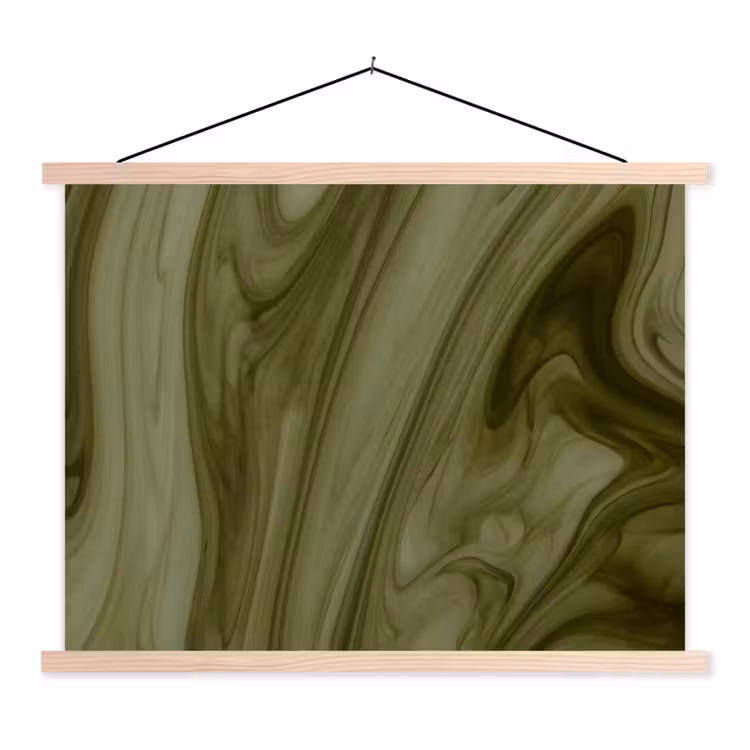 Schoolplaat - Abstract - Groen - Modern — 1