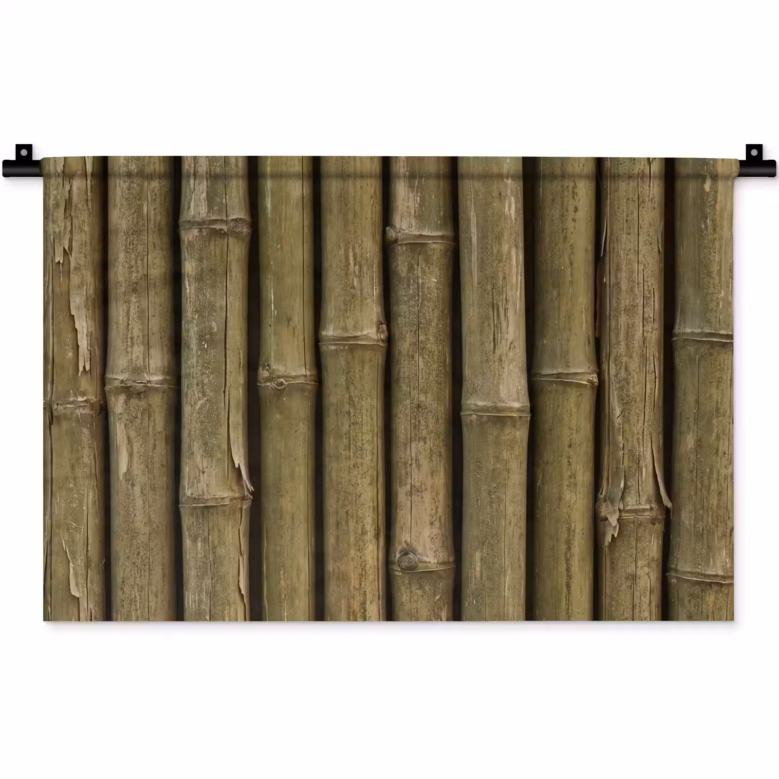 Wandkleed - Bamboe - Stengels - Natuur — 1