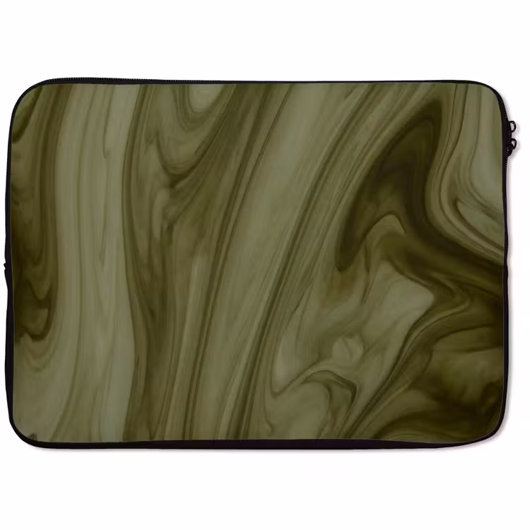 Laptophoes - Abstract - Groen - Modern — 1