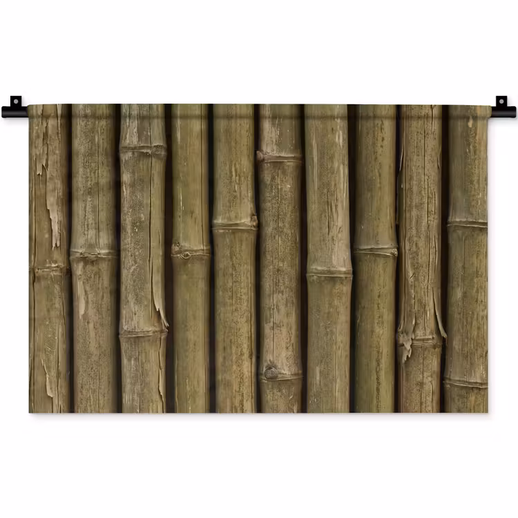 Wandkleed - Bamboe - Stengels - Natuur — 1