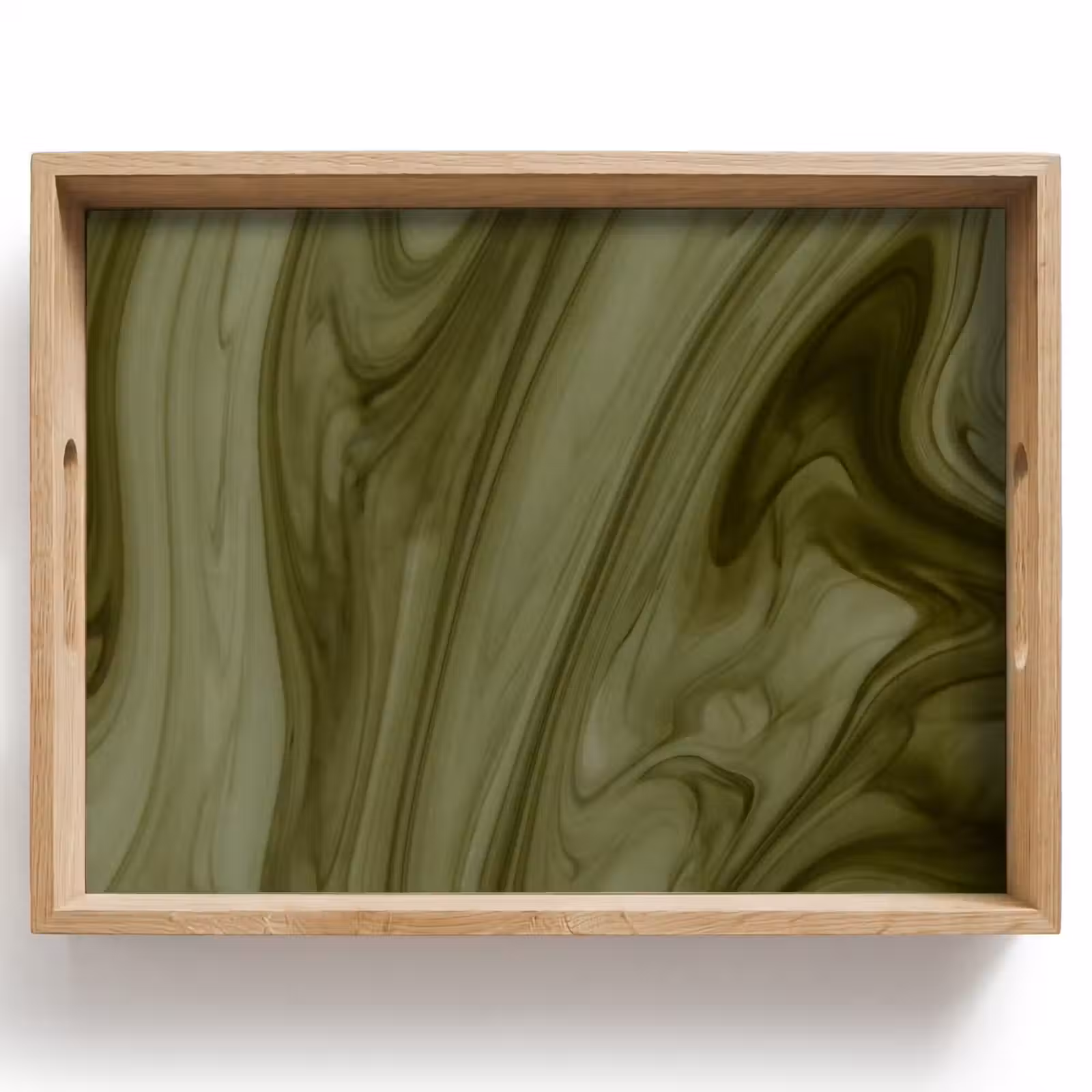 Dienblad - Abstract - Groen - Modern — 1