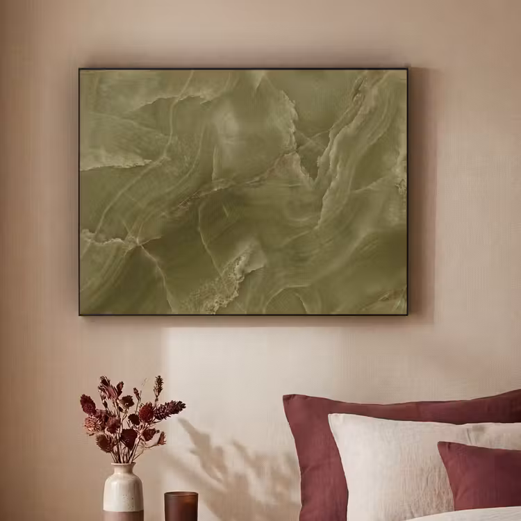 Art Frame - Marmer - Groen - Abstract — 3