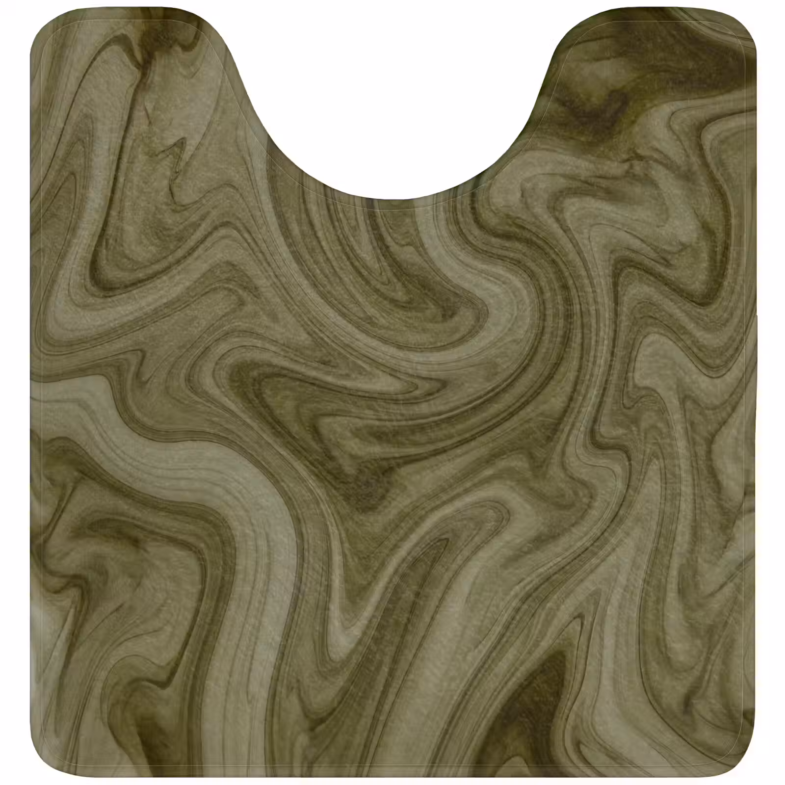 Wc Mat - Abstract - Groen - Modern — 1