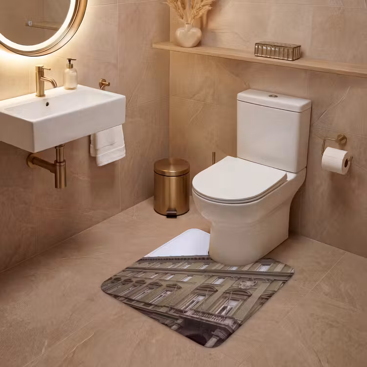 Wc Mat - Gebouw - Gevel - Klassiek — 3