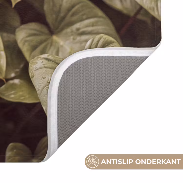Wc Mat - Groene bladeren - Natuur — 4