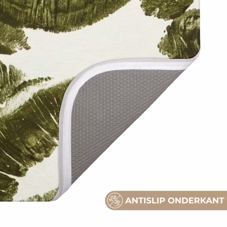 Wc Mat - Kus - Patroon - Groen — 4
